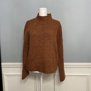 Only Babylou Asos Wool Blend High Neck Knit Jumper Sweater Size Small